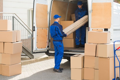 Man and van removal service in Belsize Park with local residential moving support