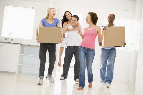 Removal truck hire service for homes in Belsize Park
