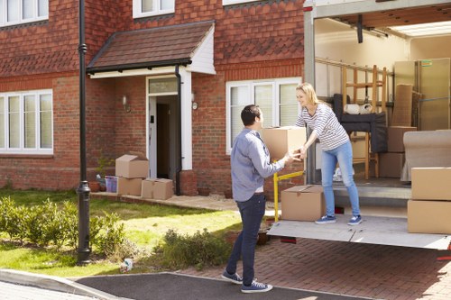 Moving van service for homes and flats in Belsize Park