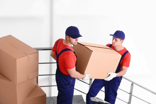 Removal van service for Belsize Park home moves