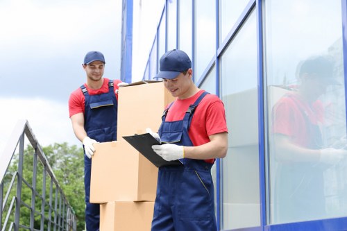 Removal van service for local moves in Belsize Park