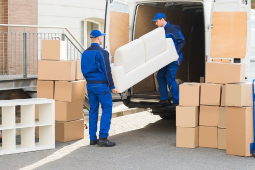 Organised residential and office relocation support in Belsize Park