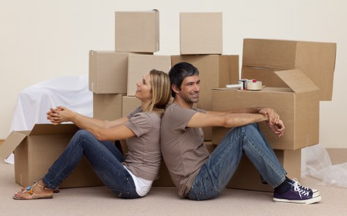 Careful furniture delivery and collection in Belsize Park