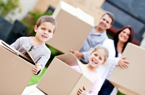 Packing and loading support for a local move in Belsize Park