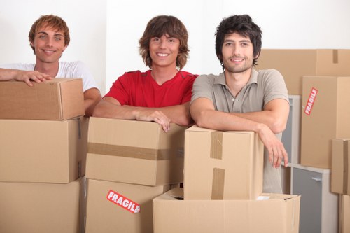 Local house removalists navigating residential streets in Belsize Park