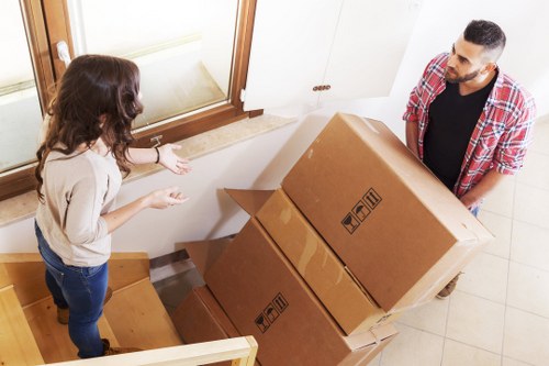 Local removals truck service for homes and businesses in Belsize Park
