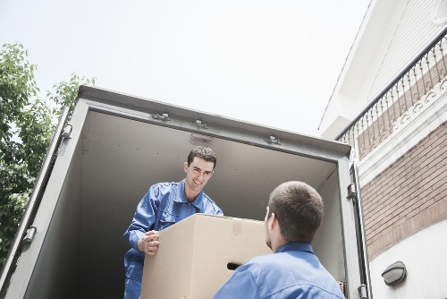 Professional packing supplies and removal preparation