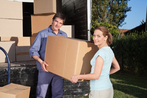 Assistance with furniture and boxes for a Belsize Park property move