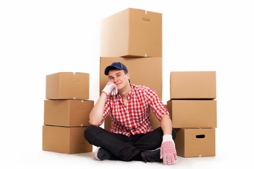 Small office removal and furniture transport around Belsize Park